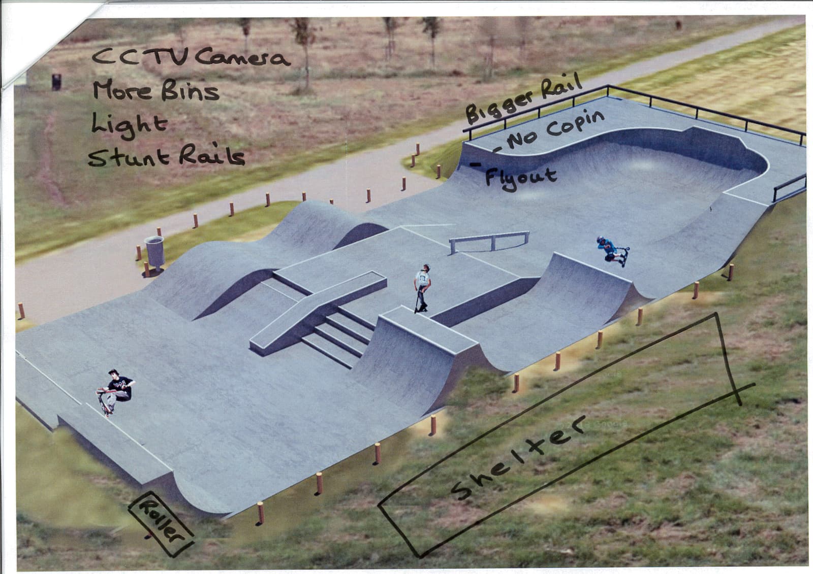 Skate Park Plans