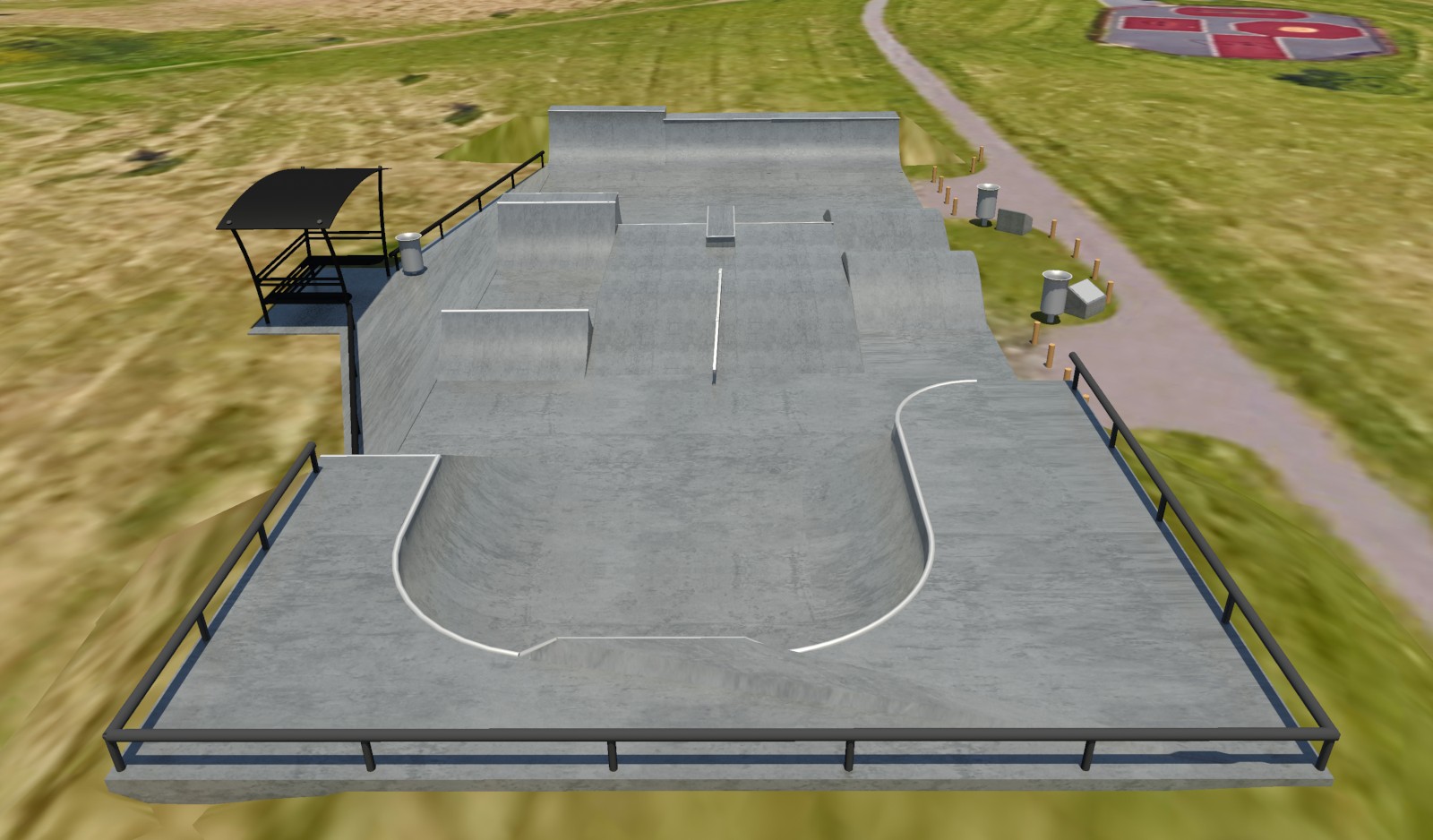 Skate Park View 3